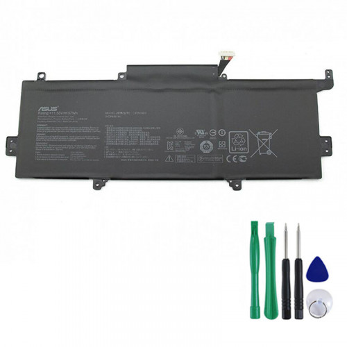 Originele 57Wh Asus Zenbook UX330UA-FC078T Accu Batterij
 https://www.30adapter.nl/originele-57wh-asus-zenbook-ux330uafc078t-accu-batterij-p-90029.html 
 Product informatie
- Type: Li-ion
- Voltage(Volt): 11.55 Volt
- Capaciteit: 4940 mAh / 57 Wh / 3-Cell
- Kleur: Zwart
- Conditie: nieuw,Originele
- Garantie: 6 maanden garantie en 30 dagen geld terug
Pakket inbegrepen:
- 1 x Asus Accu (met gereedschap)
Compatibel model:
- 0B200-02090000 Asus, C31Pq9H Asus, C31N1602 Asus,