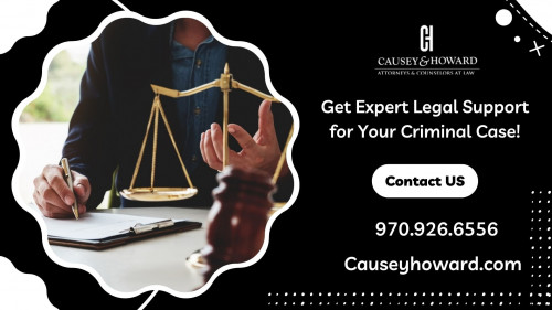 https://www.causeyhoward.com/juveniles - Have you been charged with a crime in Colorado? Contact Causey & Howard, LLC. Our professional criminal defense lawyer protect you from any type of criminal case and gives guidance throughout the process. To know more about our services, call @ 970.926.6556!