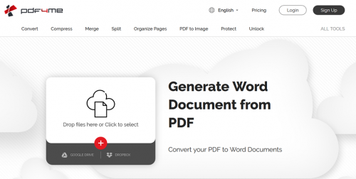 https://pdf4me.com offers professional free PDF conversion tool, It support many file format conversions like converting images to PDF , excel to File, Word to PDF , and powerpoint to PDF. The service have a free version and a premium version

More tools:
https://pdf4me.com/pdf-to-word/
https://pdf4me.com/powerpoint-to-pdf/
