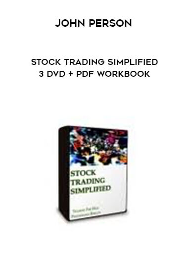 John Person Stock Trading Simplified 3 Dvd Pdf Workbook Online Courses Marketplace 