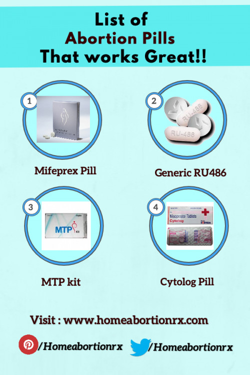 With Safe abortion pills, pregnancy termination at home seems to be no more difficult for womans. Women can safely Buy Abortion Pills Online To End Their Early Pregnancy At Home under the guidance of healthcare provider. You are just few clicks away, if you are to get rid of your problems. 

Learn here: https://www.homeabortionrx.com/