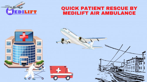 Medilift Air Ambulance in Delhi is the optimum ICU setup Air Ambulance provider. It provides a hassle-free and quick patient shifting facility with the support of experienced medical staff. 
More@ https://bit.ly/3LxwFbY