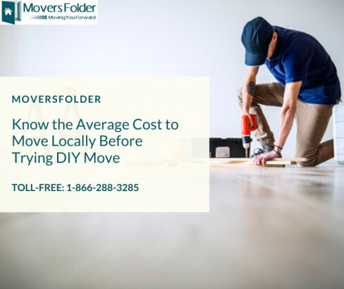 Average cost to move locally