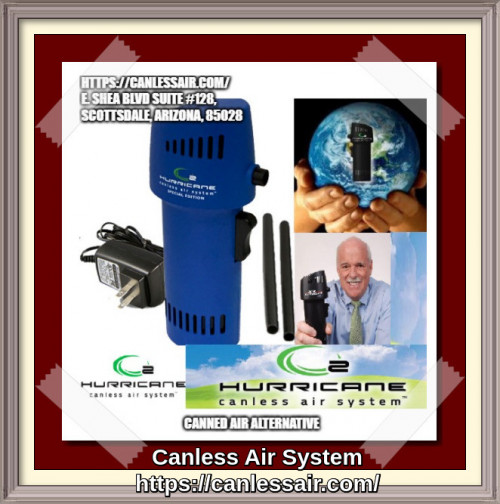 Shop Canless Air System at our products page and you will never need to buy another canned air again. For more details, visit our website, https://bit.ly/3CJ7HTe