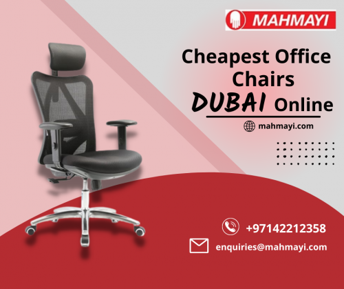 Buy cheap office chairs, small office chairs online in Dubai, Abu Dhabi, UAE from Mahmayi that is one of the cheapest office chairs online shop in Dubai, UAE. For more information visit : https://www.mahmayi.com/chairs.html