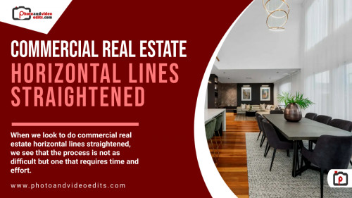 Learn more: https://www.photoandvideoedits.com/commercial-real-estate-horizontal-lines-straightened