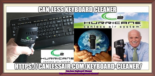 Use can-less air keyboard cleaner for removing dust, crumbs from your computer keyboard. Hurricane keyboard cleaner cleans all dusts out of your keyboard fast. For more details, visit our website, https://bit.ly/3E3ASkH