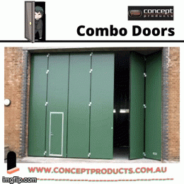 Concept product is one of the leading manufacturers & suppliers of Combo Doors in Perth, Australia. These doors are excellent for ventilation, it’s a band within a door, the first door opens for access or may remain locked for security. For more information, visit us now! https://bit.ly/2W7vOr7