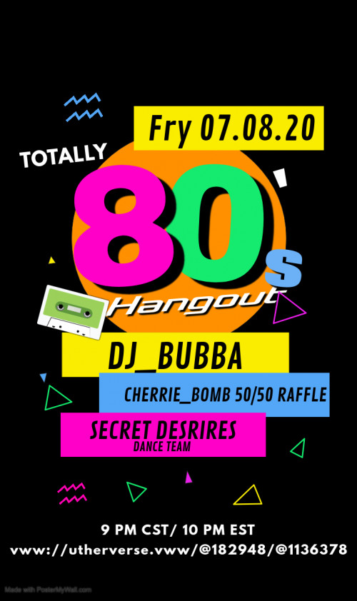 Copia de 90s party events 90s music club bar flyer ad Hecho con PosterMyWall (5)