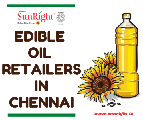 The Best edible oil retailers in Chennai proudly take the credibility for their manufacturing process where they extract oil without changing the organic characteristics of their ingredients. Choosing the right edible oil is very essential for your health. To know more: https://sunright.in/