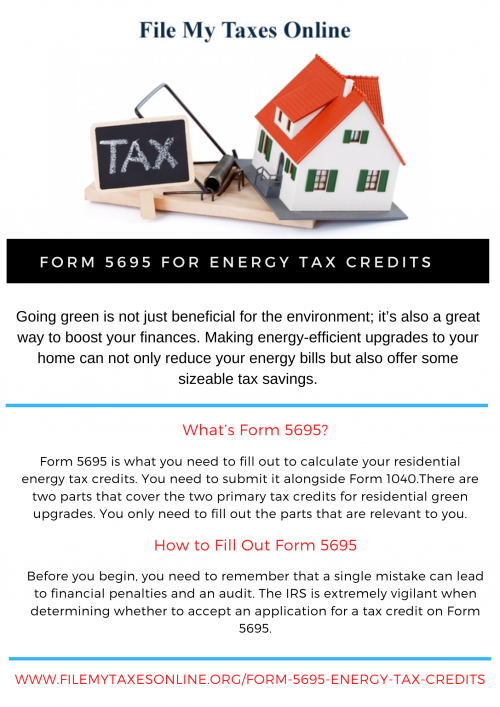 Form 5695 For Energy Tax Credits