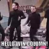 Hello-Win-Column-Sprockets