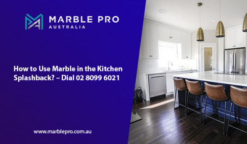 Would you like to create a marble splashback in the kitchen? The heat resistant property of this material makes it perfect for such places. It is more resistant to cracking, scratching, and breaking when compared to other materials. So, dial 02 8099 6021 to Marble Pro for your project.