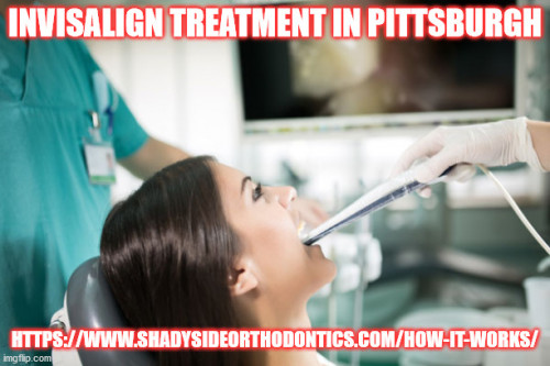 Invisalign treatment in Shadyside neighborhood in Pittsburgh will enable you to align your teeth by applying an almost invisible brace. Invisalign is a series of clear, custom fit removable mouth trays that put a measured amount of force to shift your teeth in a proper shape.https://www.shadysideorthodontics.com/how-it-works/