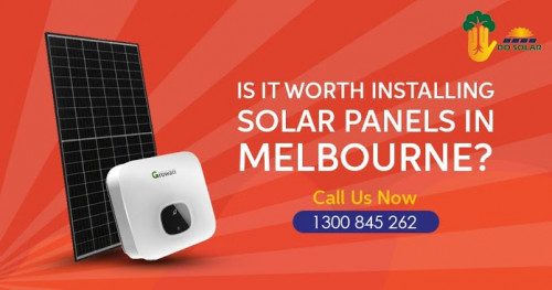 Website: https://www.dosolar.com.au/victoria/solar-panels-system-melbourne/

Yes, it is worthful to install a solar panel. An excellent quality, properly installed solar system has both financial and environmental benefits.

With rebates slashing the cost of the solar system and solar products in Victoria, the quality systems are now more affordable than ever.

Want to install a solar power system?
Contact Do Solar for a Free No-Obligation Consultation On Solar Panel System:
Phone 1300845262
Mail Us: operations@dosolar.com.au
Address: Level 1A, 6/18 - 20 Edward Street, Oakleigh, VIC 3166, Australia.

Find us on
Facebook: https://www.facebook.com/dosolarvic
Instagram: https://www.instagram.com/dosolar
Twitter: https://twitter.com/DosolarMelbourn