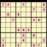 July_6_2020_New_York_Times_Sudoku_Hard_Self_Solving_Sudoku