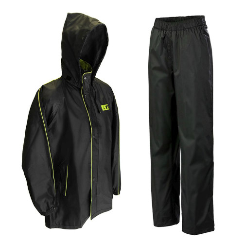 Men's Black Waterproof with Expandable Back Ace Rainsuit Copy