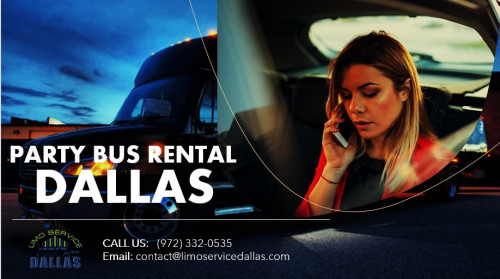 Party Bus Rental Dallas Location