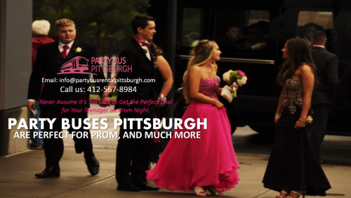 Party Buses Pittsburgh Are Perfect for Prom, and Much More