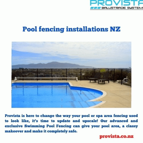 Provista is here to change the way your pool or spa area fencing used to look like, it’s time to update and upscale! Our advanced and exclusive Pool fencing installations NZ can give your pool area, a classy makeover and make it completely safe. For more details, visit: https://provista.co.nz/