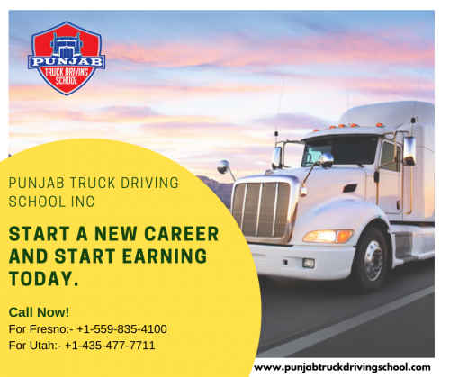 Start a new trucking career and start earning today. Get your #CDL with Punjab truck driving school and start driving!        
Call us today to join:
For Fresno:- +1-559-835-4100
For Utah:- +1-435-477-7711