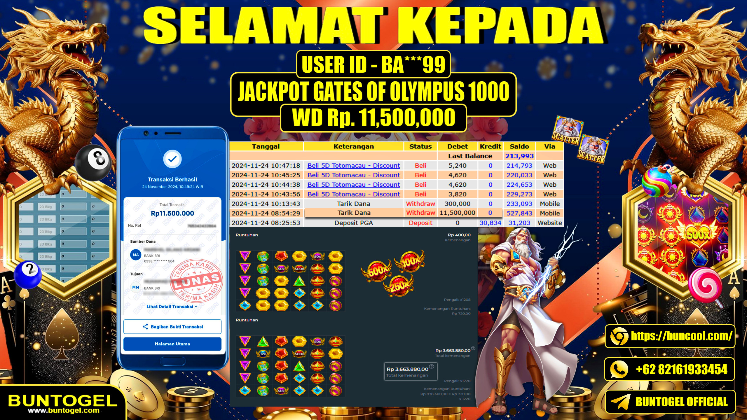 BUKTI BAYAR BUNTOGEL