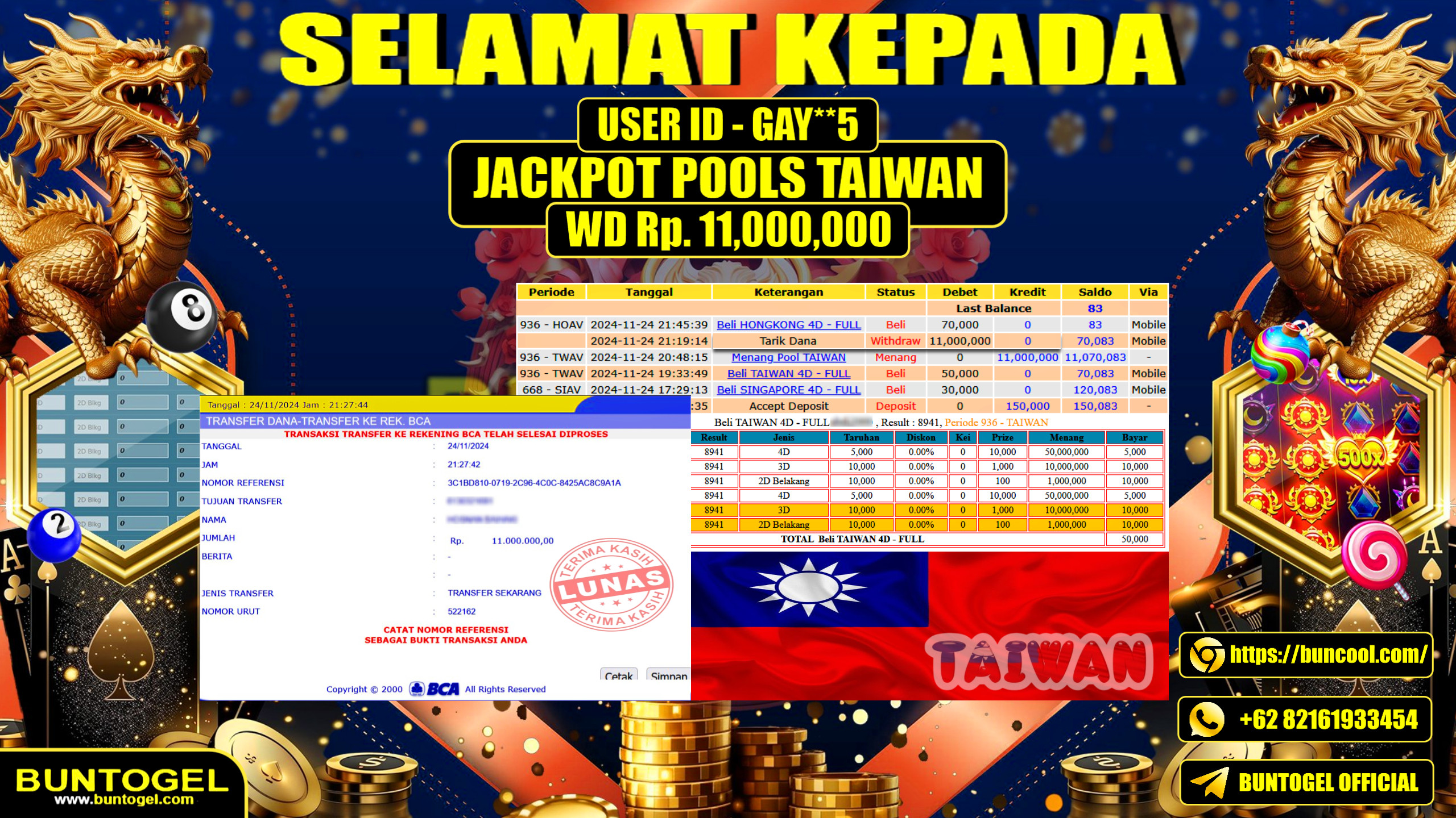 BUKTI BAYAR BUNTOGEL