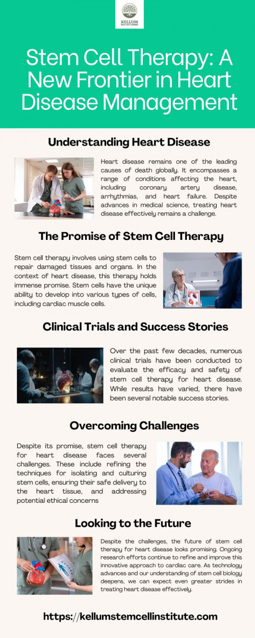 Stem Cell Therapy: A New Frontier in Heart Disease Management