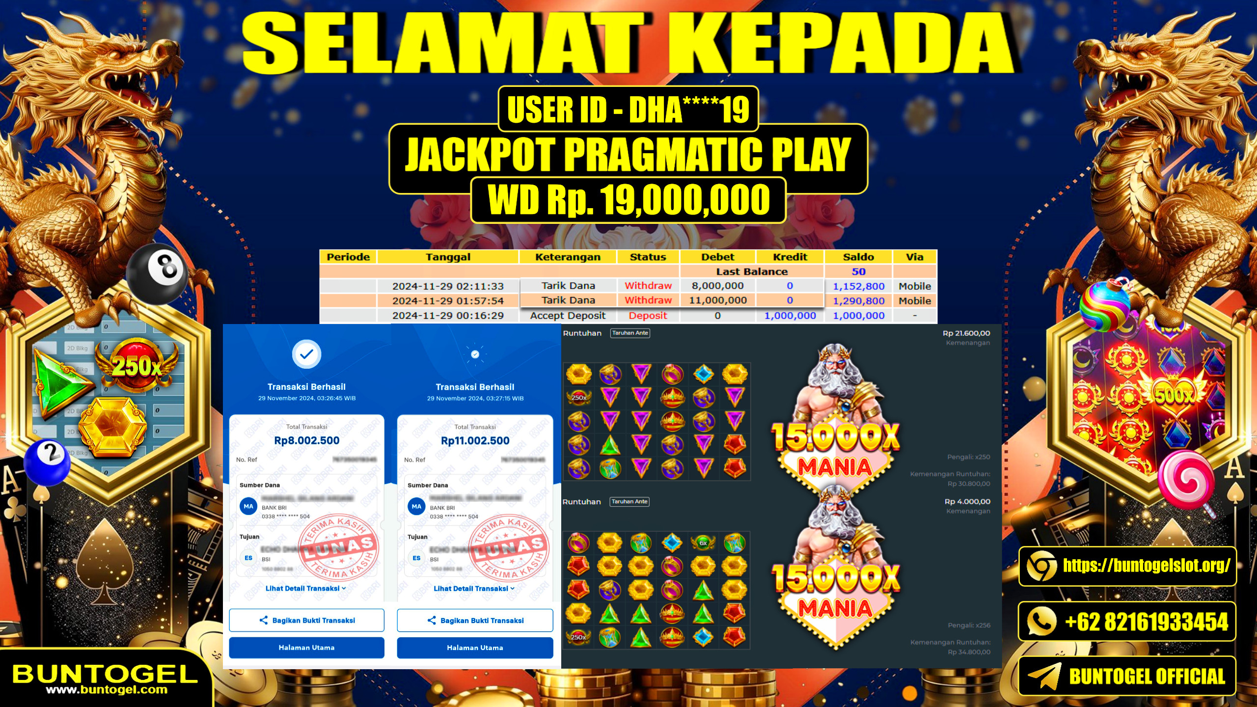 BUKTI BAYAR BUNTOGEL