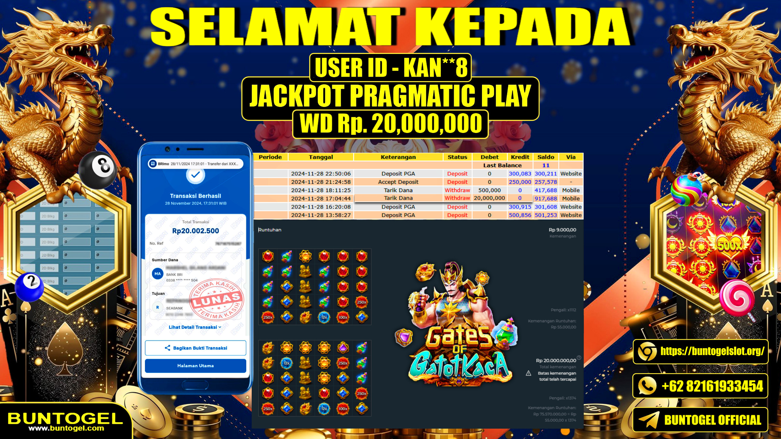 BUKTI BAYAR BUNTOGEL