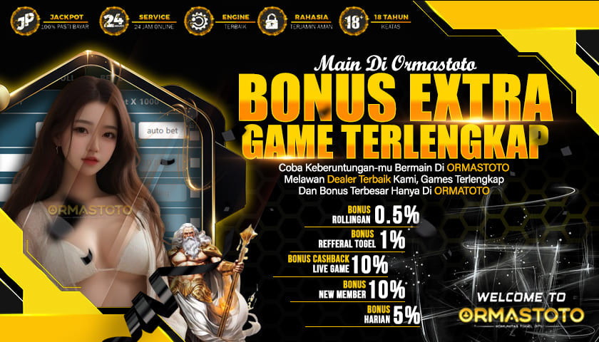 ORMASTOTO: Toko Online Penyedia Secatter Murni, Auto Jackpot!