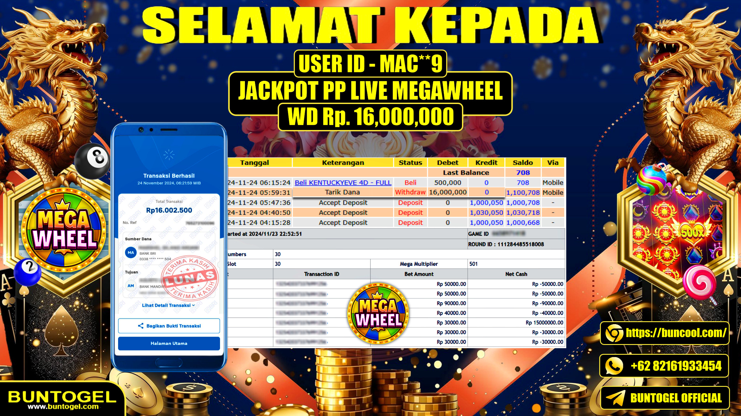 BUKTI BAYAR BUNTOGEL