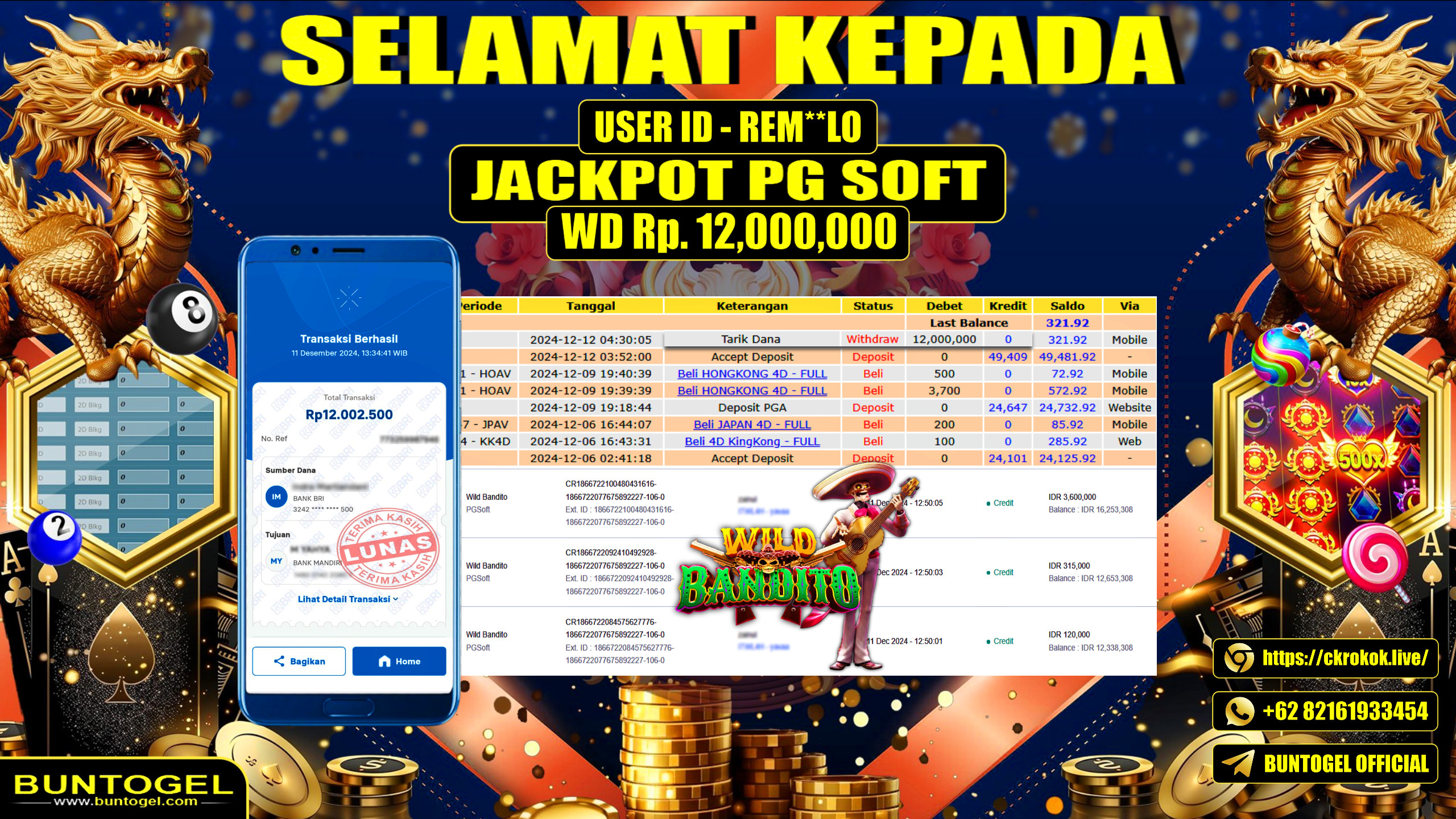 BUKTI BAYAR BUNTOGEL