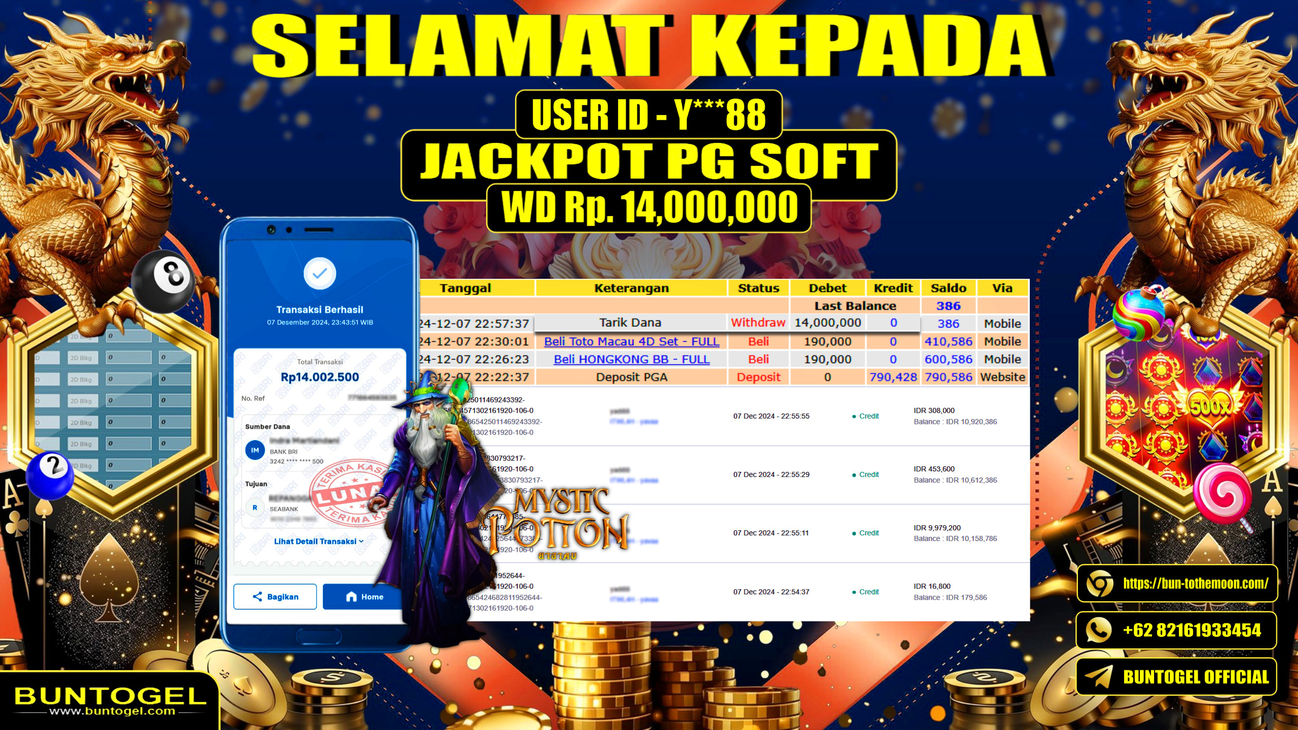 BUKTI BAYAR BUNTOGEL
