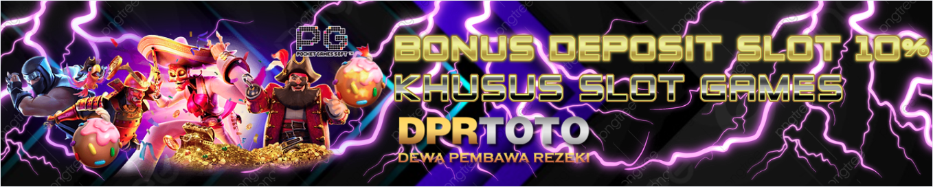 BONUS SETIAP DEPOSIT 10% KHUSUS SLOT GAME