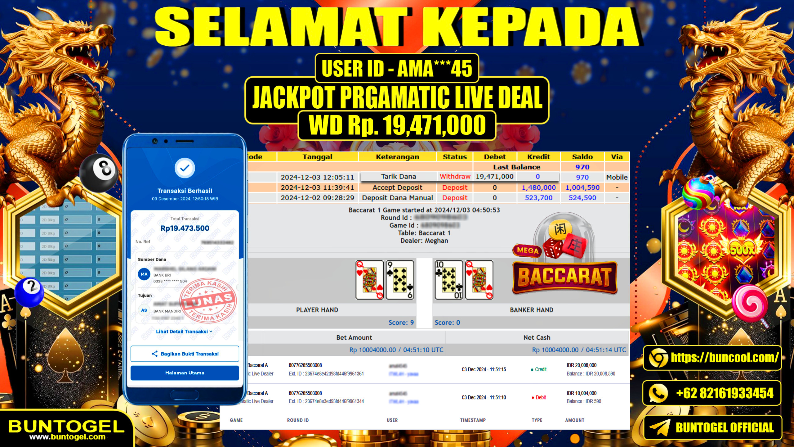 BUKTI BAYAR BUNTOGEL