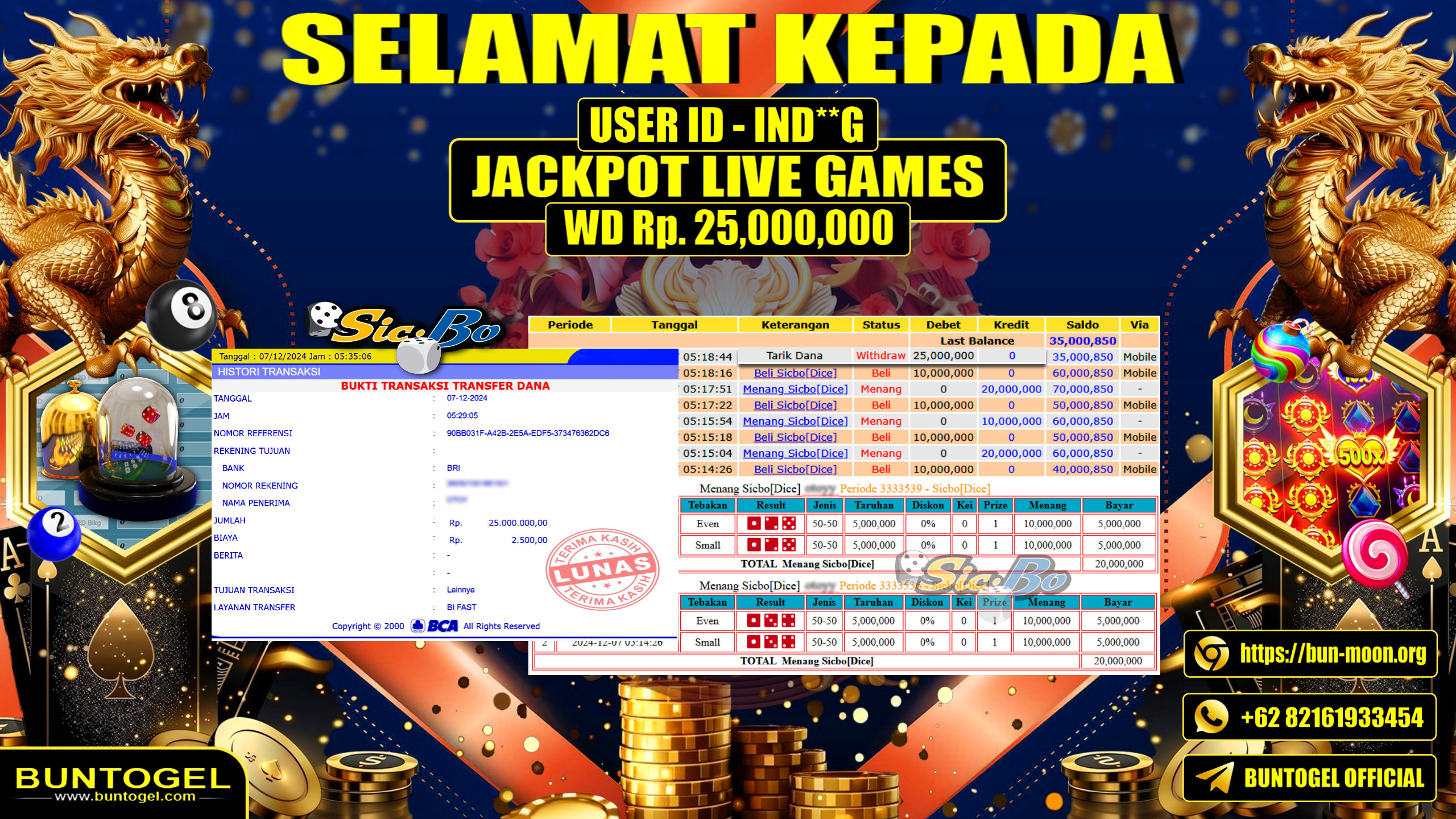 BUKTI BAYAR BUNTOGEL