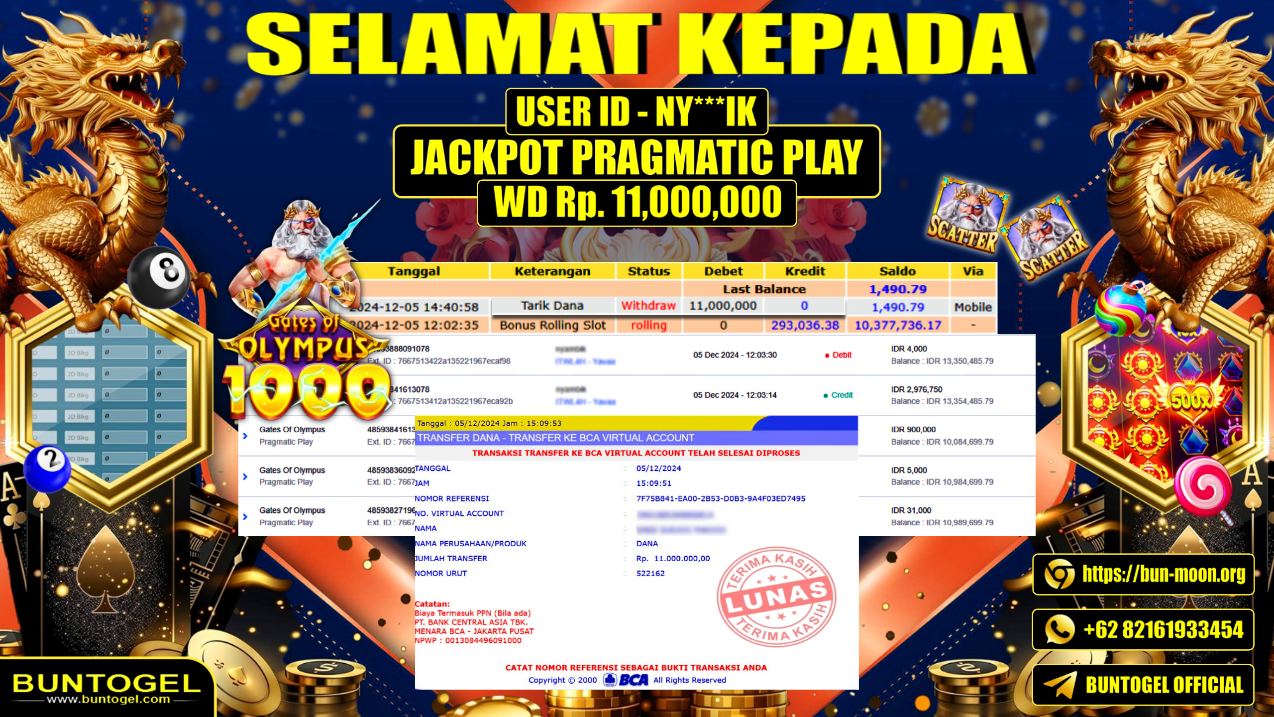 BUKTI BAYAR BUNTOGEL