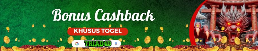 CASHBACK TOGEL 1%