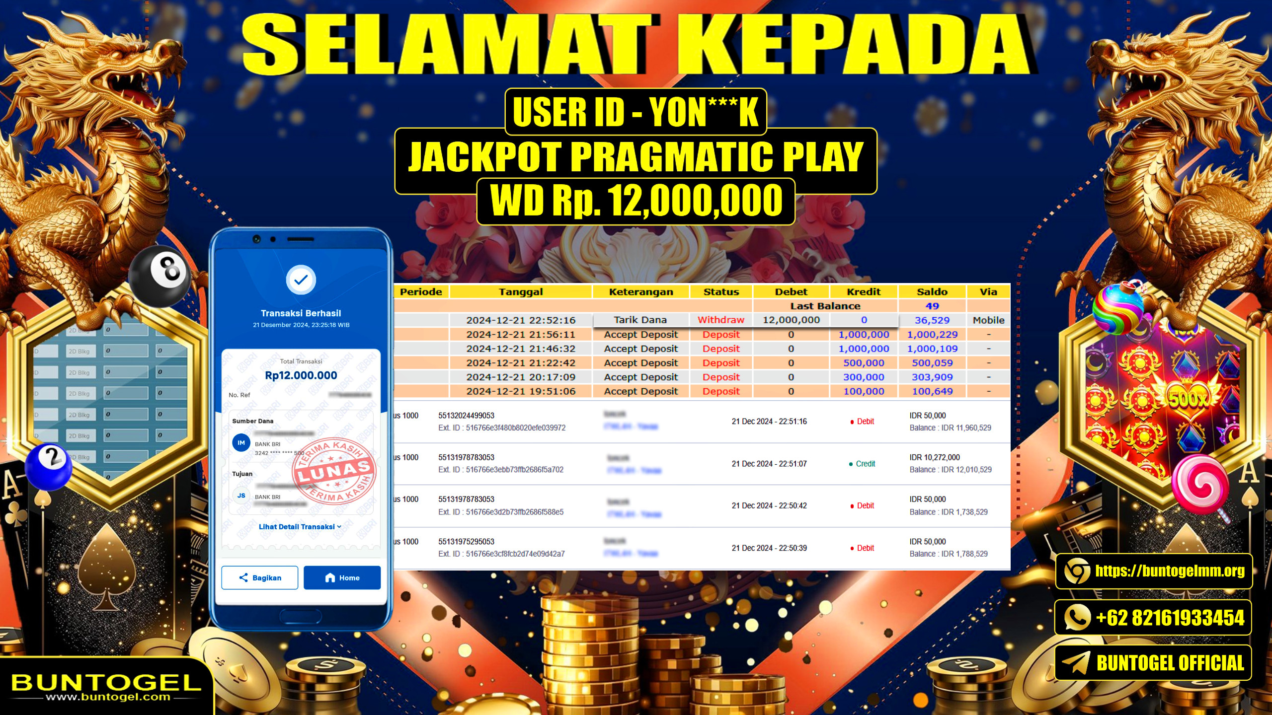 BUKTI BAYAR BUNTOGEL