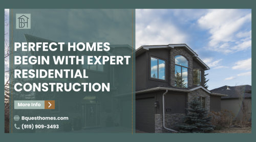 Are you searching for the best Cary Residential Construction? The services we provide will focus on quality, creativity, and precision. During the construction of the homes, we ensure they are functionally aesthetic and resistant to damage and deterioration. BQuest Homes will provide the living environment you have always dreamt of. Contact us today!