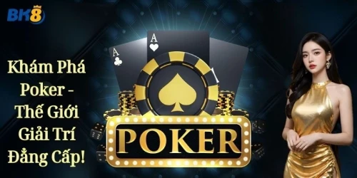 Poker BK8 - Game bai ca cuoc dinh cao

Poker đã lôi cuốn hàng triệu người trên khắp hành tinh nhờ sức hấp dẫn, tính kịch tính và khả năng mang lại những phần thưởng lớn. Trong bài viết này của nhà cái bk8, chúng ta sẽ cùng nhau khám phá sâu hơn về trò chơi, từ những kiến thức cơ bản đến các chiến lược cao cấp, nhằm hỗ trợ bạn trong việc trở thành một người chơi xuất sắc.

Giới thiệu về trò chơi Poker
Khám Phá Poker - Thế Giới Giải Trí Đẳng Cấp!
Khám Phá Poker – Thế Giới Giải Trí Đẳng Cấp!
Đây là một trong những trò chơi bài phổ biến nhất thế giới, được biết đến với nhiều phiên bản khác nhau như Texas Hold’em, Omaha, Seven-Card Stud và nhiều hình thức khác. Mỗi phiên bản sở hữu những quy tắc riêng, nhưng tất cả đều cần đến kỹ năng, trí tuệ và sự nhanh nhạy trong việc đưa ra quyết định.

Lịch sử phát triển của Poker
Trò chơi có nguồn gốc từ nhiều thế kỷ trước và đã trải qua nhiều biến đổi để trở thành hình thức mà chúng ta thấy ngày nay. Nhiều nhà sử học cho rằng nó có thể bắt nguồn từ các trò chơi bài cổ xưa ở Trung Quốc hoặc Ấn Độ. Tuy nhiên, phiên bản hiện đại chủ yếu được phát triển tại Mỹ vào thế kỷ 19.

Các phiên bản phổ biến
Trong hàng trăm phiên bản của Poker, ba phiên bản chính nổi bật nhất là Texas Hold’em, Omaha và Seven-Card Stud.

Texas Hold’em là phiên bản phổ biến nhất, nơi mỗi người chơi được chia hai lá bài riêng và năm lá bài chung được đặt lên bàn. Người chơi phải kết hợp hai lá bài của mình với năm lá bài chung để tạo thành bộ bài mạnh nhất.
Omaha tương tự như Texas Hold’em nhưng mỗi người chơi được chia bốn lá bài. Người chơi sau đó phải sử dụng hai lá bài trong tay và ba lá bài chung để tạo thành một bộ bài.
Seven-Card Stud không có các lá bài chung. Mỗi người chơi được chia bảy lá bài, trong đó có ba lá bài úp và bốn lá bài ngửa. Tại đây, khả năng đọc đối thủ trở nên quan trọng hơn bao giờ hết.
Tại sao Poker lại thu hút người chơi?
Có rất nhiều lý do khiến nó trở thành một trò chơi hấp dẫn:

Yếu tố chiến thuật: Trò chơi không chỉ dựa vào may mắn; người chơi cần phải có chiến thuật và khả năng đọc tâm lý đối thủ.
Cơ hội thắng lớn: Với các giải đấu có tiền thưởng khổng lồ, cơ hội để người chơi kiếm tiền từ trò chơi này là rất cao nếu họ nắm vững kỹ thuật và chiến lược.
Sự giao lưu xã hội: Đây là một trò chơi mang tính cộng đồng cao. Những buổi tụ tập chơi game thường là dịp để mọi người gặp gỡ, trao đổi và tận hưởng khoảng thời gian vui vẻ bên nhau.
Việc tìm hiểu về lịch sử, các phiên bản và lý do mà trò chơi này trở nên phổ biến sẽ giúp người chơi nâng cao nhận thức về trò chơi và chuẩn bị tốt hơn cho những trận đấu tiếp theo.

Kỹ thuật chơi Poker cơ bản
Kỹ Thuật Chơi Poker Cơ Bản Cho Người Mới
Kỹ Thuật Chơi Poker Cơ Bản Cho Người Mới
Để có thể trở thành một người chơi Poker giỏi, bạn cần nắm vững các kỹ thuật chơi cơ bản. Đây là nền tảng để bạn có thể áp dụng các chiến lược phức tạp hơn sau này.

Quy tắc chơi
Mỗi phiên bản có quy tắc riêng, nhưng nhìn chung, mục tiêu chính vẫn là tạo ra bộ bài mạnh nhất trong số những người chơi. Trong Texas Hold’em, người chơi sẽ tham gia vào các vòng cược, quyết định xem liệu họ có nên giữ lại, tăng cược hay bỏ bài.

Các vị trí trên bàn Poker
Vị trí của bạn trên bàn chơi rất quan trọng vì nó ảnh hưởng đến cách bạn chơi và những quyết định bạn đưa ra. Có nhiều vị trí khác nhau, từ người chơi đầu tiên (UTG) cho đến người chơi cuối cùng (Button).

Người chơi đầu tiên: Thường phải đặt cược mà không biết gì về hành động của các đối thủ phía sau. Vị trí này yêu cầu bạn phải cẩn thận trong các quyết định của mình.
Người chơi cuối cùng: Có lợi thế lớn vì có thể quan sát cách chơi của tất cả các đối thủ trước khi đưa ra quyết định.
Cách đọc bài và đối thủ
Một trong những kỹ năng quan trọng nhất trong Poker là khả năng đọc bài và tâm lý của đối thủ. Bạn cần phải chú ý đến hành động, biểu cảm khuôn mặt và phong cách chơi của từng người.

Dưới đây là một số dấu hiệu bạn có thể chú ý:

Cách cược: Nếu một người chơi cược lớn ngay từ đầu, có thể họ đang có bài mạnh. Ngược lại, nếu họ chỉ cược nhỏ, có thể họ đang muốn kiểm tra tình hình.
Thời gian suy nghĩ: Nếu một người chơi mất quá nhiều thời gian để quyết định, có thể họ đang cảm thấy lo lắng về bài của mình.
Chiến thuật cược cơ bản
Cược là một phần không thể thiếu trong trò chơi. Bạn cần phải hiểu rõ cách thức cược và khi nào nên cược. Việc cược không chỉ đơn thuần là để bảo vệ bài mà còn là công cụ để gây sức ép lên đối thủ.

Cược giá trị: Khi bạn tin rằng mình có bài mạnh, cược cao để tối đa hóa lợi nhuận.
Cược bluff (cược giả): Là hành động cược với hy vọng khiến đối thủ bỏ bài dù thực tế bạn không có bài mạnh. Điều này yêu cầu bạn phải có khả năng đọc đối thủ tốt.
Chơi Poker đòi hỏi bạn không chỉ nắm vững quy tắc mà còn phải hiểu rõ về vị trí, cách đọc bài và các chiến thuật cược. Việc luyện tập thường xuyên và phân tích các trận đấu sẽ giúp bạn nâng cao kỹ năng của mình theo thời gian.

Tâm lý và quản lý vốn trong Poker
Tâm Lý Và Quản Lý Vốn Khi Chơi Poker
Tâm Lý Và Quản Lý Vốn Khi Chơi Poker
Khi bạn đã nắm vững các kỹ thuật cơ bản, bước tiếp theo là phát triển các chiến lược và tâm lý thi đấu. Đây là yếu tố quyết định thành bại trong mỗi ván bài.

Tâm lý trong Poker
Tâm lý là một yếu tố cực kỳ quan trọng. Bạn cần phải kiểm soát cảm xúc của mình và không để nó ảnh hưởng đến quyết định.

Kiểm soát cảm xúc: Một cú sốc khi thua một ván bài có thể khiến bạn đưa ra quyết định sai lầm trong ván tiếp theo. Hãy học cách giữ bình tĩnh và tập trung vào trò chơi.
Đọc tâm lý đối thủ: Khả năng nhận diện tâm lý của đối thủ có thể giúp bạn đưa ra quyết định đúng đắn. Ví dụ, nếu bạn thấy một người chơi có vẻ căng thẳng, có thể đó là dấu hiệu của một bài yếu.
Kỹ năng quản lý vốn
Quản lý vốn là một phần thiết yếu trong trò chơi. Bạn cần phải xác định rõ ngân sách của mình và không được vượt quá mức đó.

Đặt ra giới hạn: Hãy xác định sẵn số tiền bạn có thể chi cho trò chơi và không được vượt qua con số đó, bất kể kết quả ra sao.
Theo dõi tiến độ: Ghi chép lại các ván bài để đánh giá được tiến độ của bạn và điều chỉnh chiến lược nếu cần thiết.
 

Kết luận
Đây là một trò chơi đầy thú vị và thử thách. Để trở thành một người chơi giỏi, bạn cần nắm vững quy tắc cơ bản, xây dựng chiến lược cá nhân và kiểm soát tốt tâm lý. Hãy luyện tập và không ngừng học hỏi để trở thành một “cao thủ” trong thế giới Poker!
#bk8 #nhacaibk8 #bk8cx #linkbk8 #dangnhapbk8