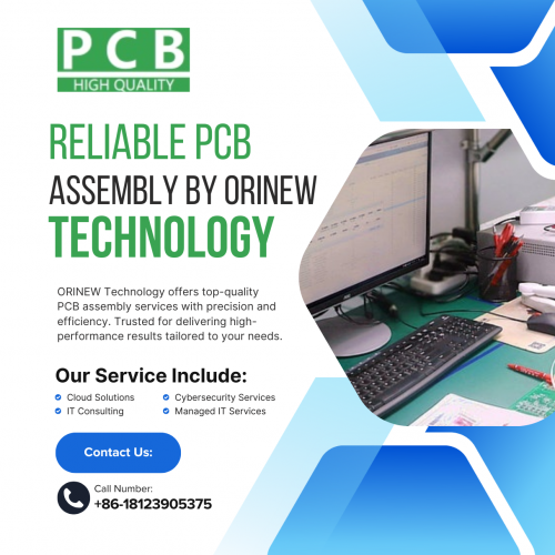 ORINEW Technology offers top-quality PCB assembly services with precision and efficiency. Trusted for delivering high-performance results tailored to your needs.

Click here: https://highqualitypcb.com/page/pcb_assembly.html