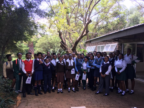 School learners visit the NWU Botanical Garden
