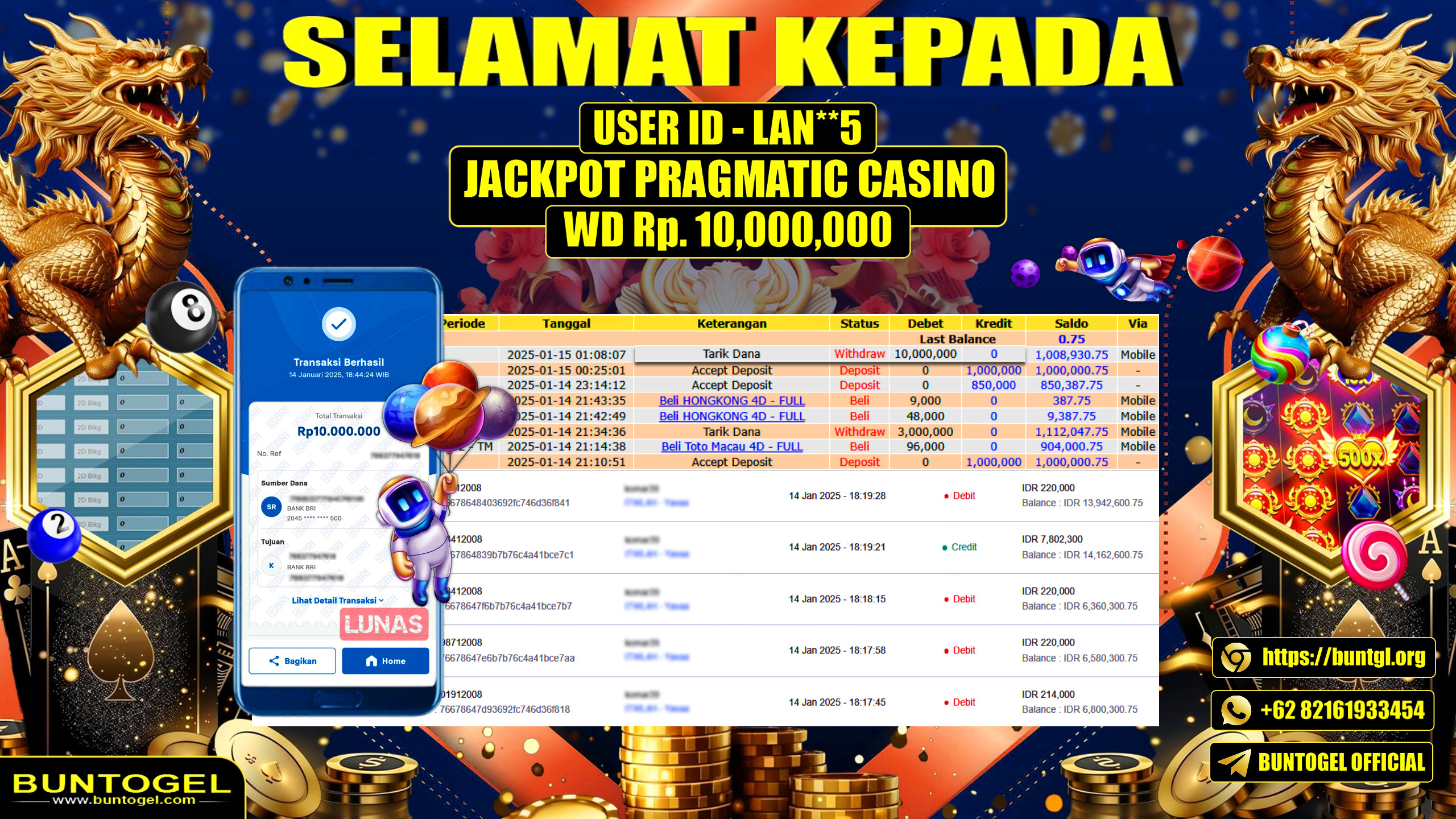 BUKTI BAYAR BUNTOGEL