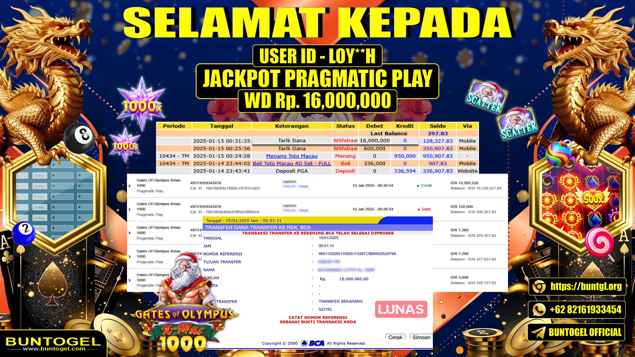 BUKTI BAYAR BUNTOGEL