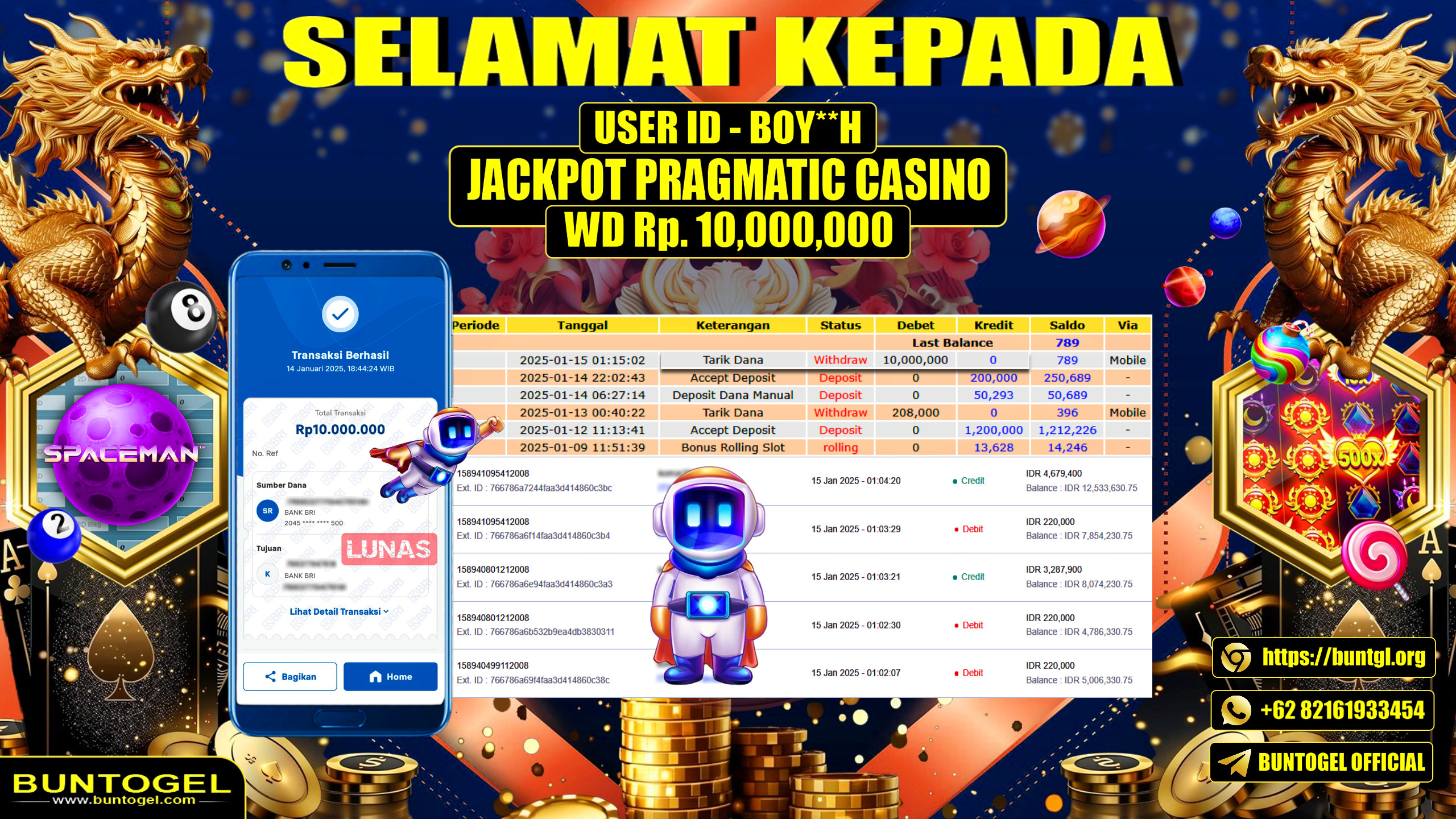 BUKTI BAYAR BUNTOGEL