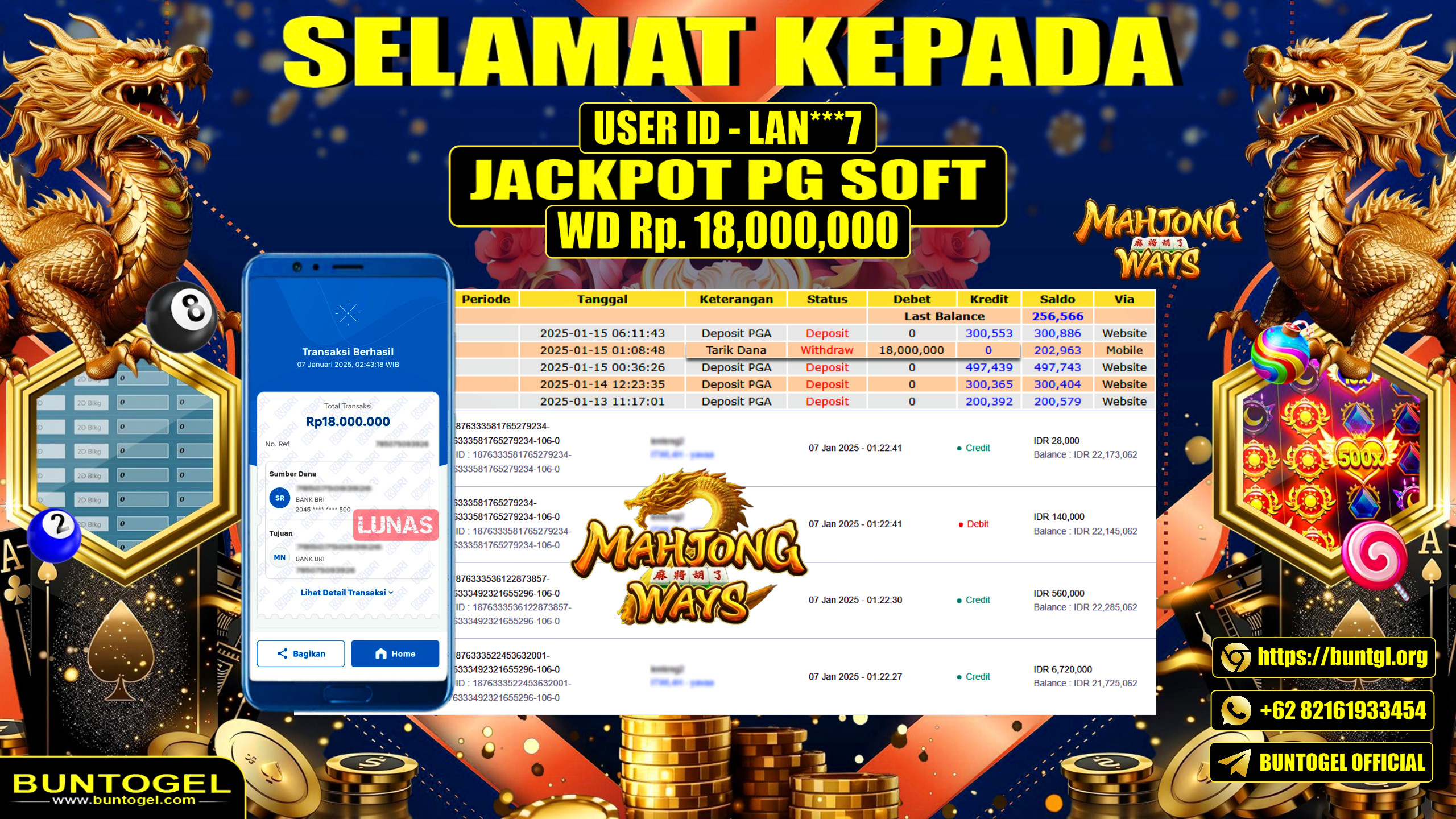 BUKTI BAYAR BUNTOGEL