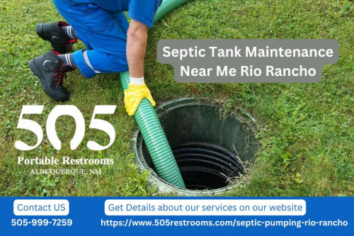 505 Portable Restrooms is your go-to company for trustworthy Septic Tank Maintenance Near Me Rio Rancho. Our skilled staff specializes in making sure your sewage system runs effectively and securely. We offer complete solutions catered to your needs, from regular inspections to meticulous cleanings and prompt repairs. Maintaining your septic tank properly keeps your home hygienic, saves money, and safeguards the environment. We make system maintenance simple with our timely service, state-of-the-art equipment, and dedication to client pleasure. For dependable and reasonably priced septic tank maintenance in Rio Rancho, pick 505 Portable Restrooms.