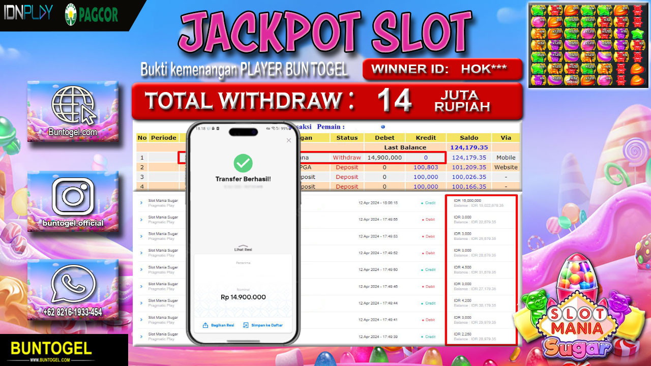 BUKTI BAYAR BUNTOGEL